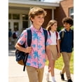 thumbnail image 4 of Aideaone Boys Button Down Shirt Hawaiian Short Sleeve 3D Print Shirts for Kids Summer Beach 5-14 Years, 4 of 6