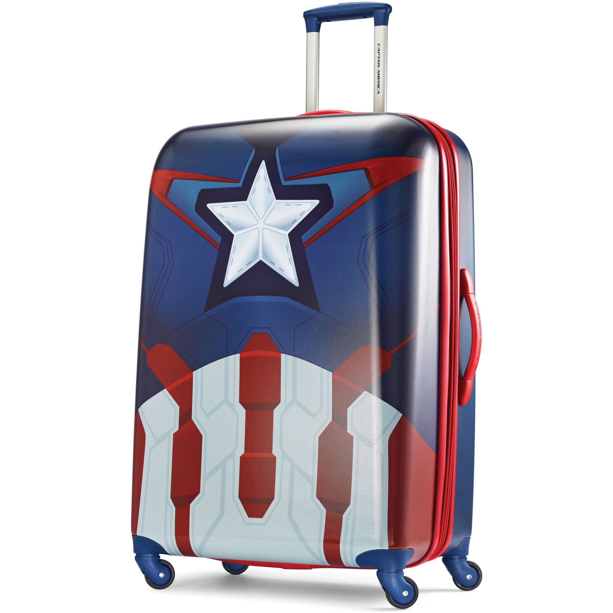 American Tourister Marvel Comics Hardside Luggage with Spinner Wheels Green/Red/Black