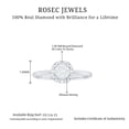 thumbnail image 6 of Illusion Diamond Promise Ring for Women - HI-SI Diamond, 18K White Gold, US 6.00, 6 of 9