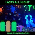 thumbnail image 2 of Ruifaya Lana luminosa DIY Tejido a mano Poliéster DIY Oscurece el hilo en Glow, 2 of 6