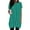 Green, variant on CHUOU Womens Summer Casual Solid Loose Pullover Crewneck Shirts Short Sleeve Tunic Tops Blouse With Pockets
