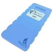 InSassy (TM) Extra Large Garden Kneeler Wave Pad - High Density Foam for Best Knee Protection (Blue)