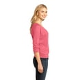 thumbnail image 4 of District Made - Ladies Modal Blend 3/4-Sleeve Raglan DM482, 4 of 6