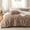 27 - Brown, variant on 3-Piece Queen Sage Green Reversible Floral Comforter Set, Soft Botanical Bedding with 1 Comforter & 2 Pillow Shams