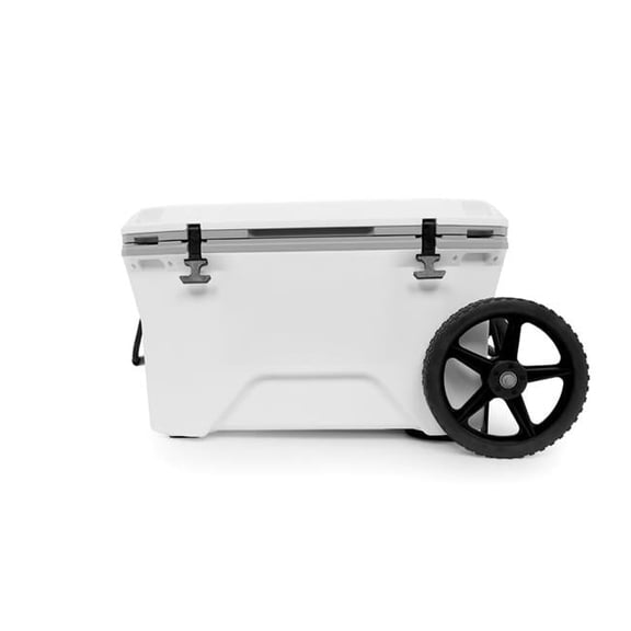 Cooler Cart - Black - Adjustable Width - Durable Steel Frame