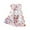 Pink, variant on Odeerbi Toddler Girls Summer Cotton Tank Dress Cute Floral Ruffle Sun Dress Breathable Comfortable Sleeveless Princess Dress Toddler Girls Clothes