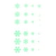 thumbnail image 1 of Pegatinas electrostáticas de copos de nieve para fiestas, pegatinas fluorescentes brillantes, decoraciones navideñas para ventanas Adepaton CPB-SSW73-1, 1 of 5