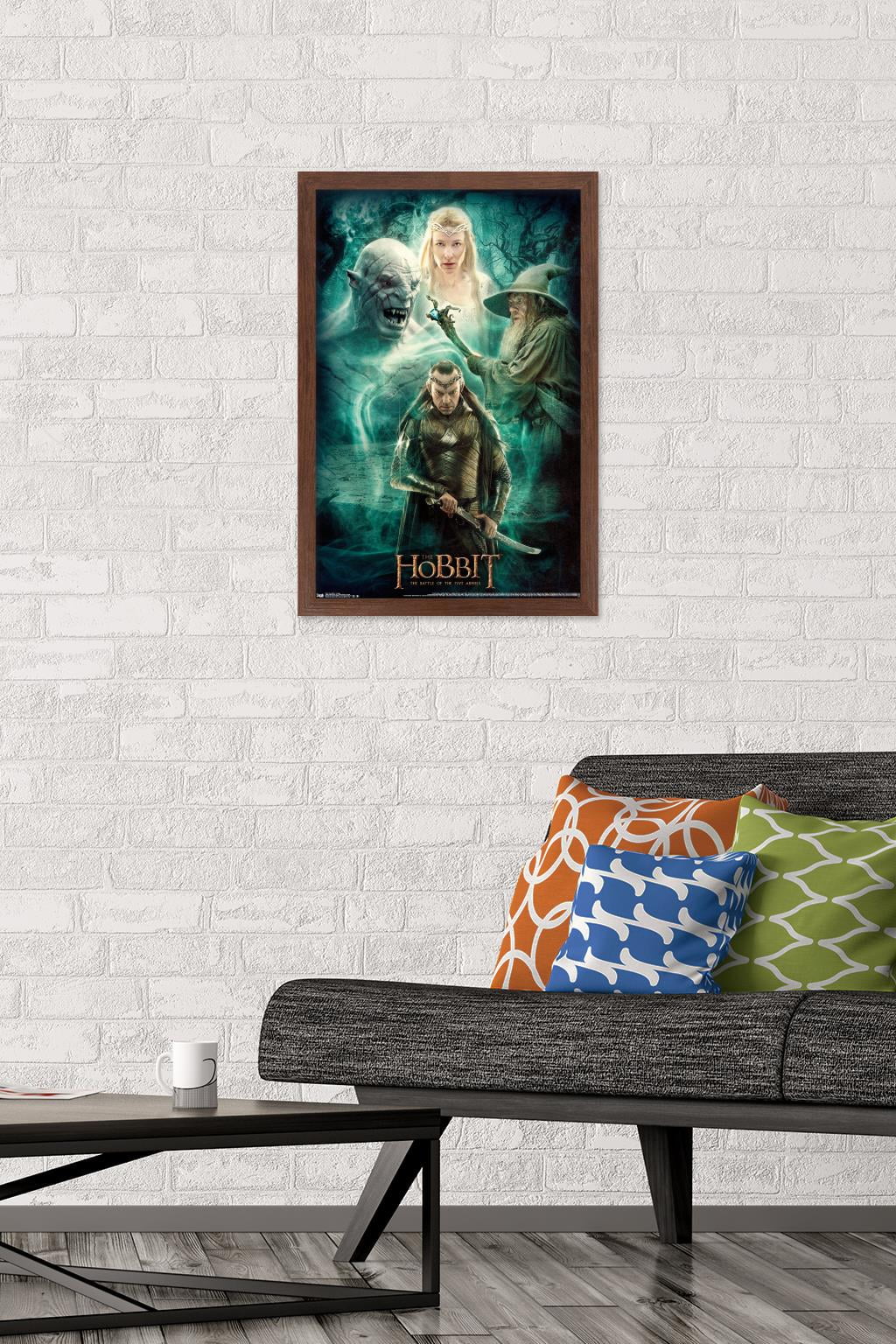 The Hobbit: The Battle Of The Five Armies - Collage Wall Poster, 14.725" x 22.375", Framed