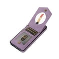 thumbnail image 2 of Galaxy A12 5G Case, Samsung Galaxy A12 5G Wallet Case with Crossbody Shoulder Strap, Dteck PU Leather Protective Phone Cover with Make-up Mirror for Samsung Galaxy A12 5G,Purple, 2 of 6