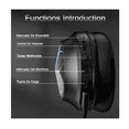 thumbnail image 4 of "Auriculares Gamer Diadema Inalámbricos Bluetooth Juegos 2.4g negros ", 4 of 5