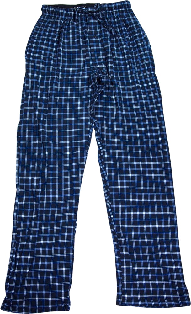 Hanes Mens Soft & Comfortable Cotton Knit Sleep Pajama Lounge Pant ...
