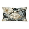 thumbnail image 3 of Designart "Splendid Urban Elegance" Floral Printed Throw Pillow, 3 of 5