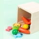 thumbnail image 4 of Juego de de zanahorias,Caja de Permanencia de Objetos Educativos ,Juguete de de zanahoria Juguetes para el desarrollo,Juguetes de caja de permanencia de objetos Yotijar Juego de cosecha de zanahorias, 4 of 10