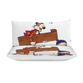 thumbnail image 3 of Calvin And Hobbes Bedding Sets Comfort 3 Pieces Bedding Set 1 Duvet Cover + 2 Pillowcase Decorative Bedding 86"x70", 3 of 8