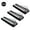 3pcs, variant on Musical Instrument Ballons Guitar 70s 80s 90s Disco Hip Hop Party Guitar Saxophone Microphone Balloon Birthday Party Supplies (3pcs,partyshine)
