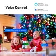 thumbnail image 4 of WiFi RGB Color Changing Smart LED Christmas Lights - Bluetooth, WiFi, Google & Apple APP Christmas Tree Lights - Changes Colors, Animation, and More - 32.8 Feet, 4 of 9