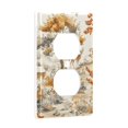 thumbnail image 2 of Yayeee Duplex Wall Plate 1-Gang 4.5"x2.7" Home Receptacle Light Switch Decorative Outlet Cover, Forest Pattern, 2 of 7