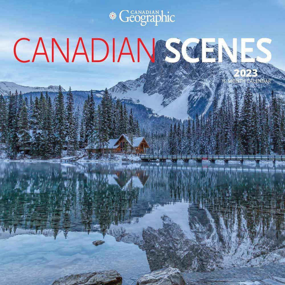 Canadian Geographic Canadian Scenes 2023 Wall Calendar