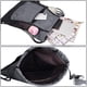 thumbnail image 5 of Mochila con cordón, multifuncional impermeable Oxford bolsa deportiva con cordón correas anchas con bolsillos frontales con cremallera para mujeres, hombres, niños, gimnasio, yoga, escuela, natación,, 5 of 7