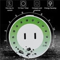 thumbnail image 3 of Seitruly Toma de corriente inteligente para el hogar, dormitorio, 1-12 horas, toma de corriente ajustable, 10A, cuenta regresiva, tomas de Cables de audio/vídeo, 3 of 6