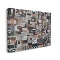 thumbnail image 3 of Stupell Contemporary Earth Tones Shapes Collage Abstract Painting Gallery Wrapped Canvas Print Wall Art, 3 of 5