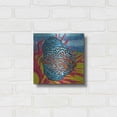 thumbnail image 3 of Luxe Metal Art 'Brilliant Tropical Fish II' by Carolee Vitaletti Metal Wall Art, 12"x12", 3 of 7