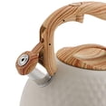 thumbnail image 2 of Hervidor con silbido Matsuzay 3L Acero inoxidable beige 20 cm, 2 of 6