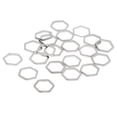 thumbnail image 1 of simhoa 20 PCS Unfinished Brass s Charms Pendants DIY Jewelry Making Findings Crafts 10x10mm, 1 of 8