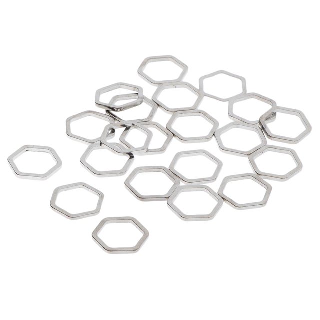 simhoa 20 PCS Unfinished Brass s Charms Pendants DIY Jewelry Making Findings Crafts 10x10mm