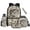 Bass Fish Camo Outline Bow, variant on Bulopur Camo Pink Bow Kids Backpack Set 5 Pcs Soft Book Bag with Lunch Bag, Pencil Case, Water Bottle Cover and Wrist Strap for Country Girly Girls Ages 6-12