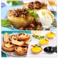 thumbnail image 6 of 4 Pcs Egg Tart Mold Mini Pie Pans Muffin Tins Pastry Molds Flan For Baking, 6 of 6