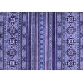 thumbnail image 1 of Ahgly Company Indoor Rectangle Abstract Blue Modern Area Rugs, 2' x 3', 1 of 4