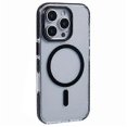 thumbnail image 1 of Funda transparente para iPhone 16 Pro compatible con MagSafe y cubierta trasera de TPU+PC., 1 of 5