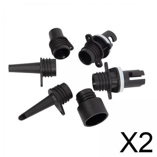 Adaptador de bomba de boquilla,Reemplazo del adaptador de válvulas de bomba eléctrica de boquilla,Accesorios del convertidor de bomba de tabla de remo de pie,Adaptador de bomba de columpio
