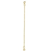 LINRONG New Durable Rose Gold Jewelry Findings & Components DIY for Bracelet Necklace Jewelry Accessories Extender Safety Chain Extender GOLD-6INCH
