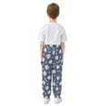 thumbnail image 3 of joogoo Blue Baseballs Stars Boys' Sweatpants Jogger Pants 4T, 3 of 8