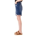 thumbnail image 3 of Jordache Women's High Rise Relaxed Denim Short, 3 of 4