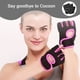thumbnail image 4 of 1 par de guantes de fitness para hombres y mujeres, equipo deportivo, mancuernas, ejercicio, levantamiento de pesas, guantes de medio dedo, entrenamiento, 4 of 5