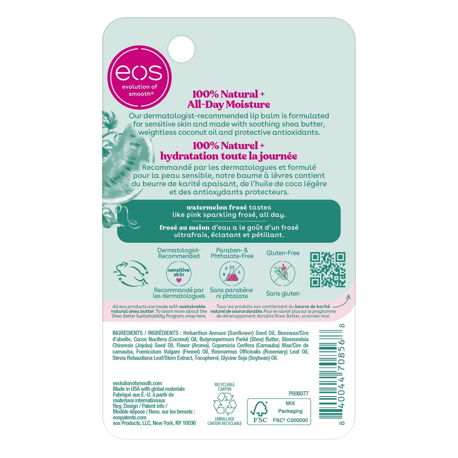 eos Flavor Lab Bâtons Frosé au Melon D'eau 4g (0,14 une fois)