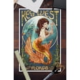 thumbnail image 3 of Key West, Florida, Mermaid (12x18 Wall Art Poster, Room Decor), 3 of 3