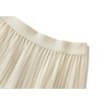 thumbnail image 2 of JMSUN Women’s Tulle Skirts Midi Elastic High Waist Pleated Mesh Flowy A-Line Party Long Tutu Skirts, 2 of 5
