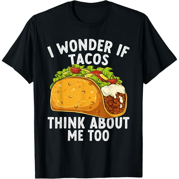 t-shirt Funny Tacos Lover Mexican Food Humor Cool Taco Fiesta T-Shirt mens，black，women，funny，journey，Crew Neck, Short Sleeve,printing