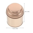 thumbnail image 2 of ELAYARD Rose Tea Canisters Set of 6 Airtight Sealed Jars for Loose Leaf Tea Storage Compact Design, 2 of 6