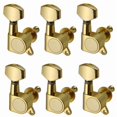 thumbnail image 1 of 6 clavijas de afinación para guitarra selladas en oro, cabezales de máquina, guitarra eléctrica 6R, 1 of 4