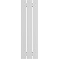thumbnail image 4 of Ekena Millwork 17 1/8"W x 53"H True Fit PVC Three Board Spaced Board-n-Batten Shutters, Primed (Per Pair - Hardware Not Included), 4 of 8
