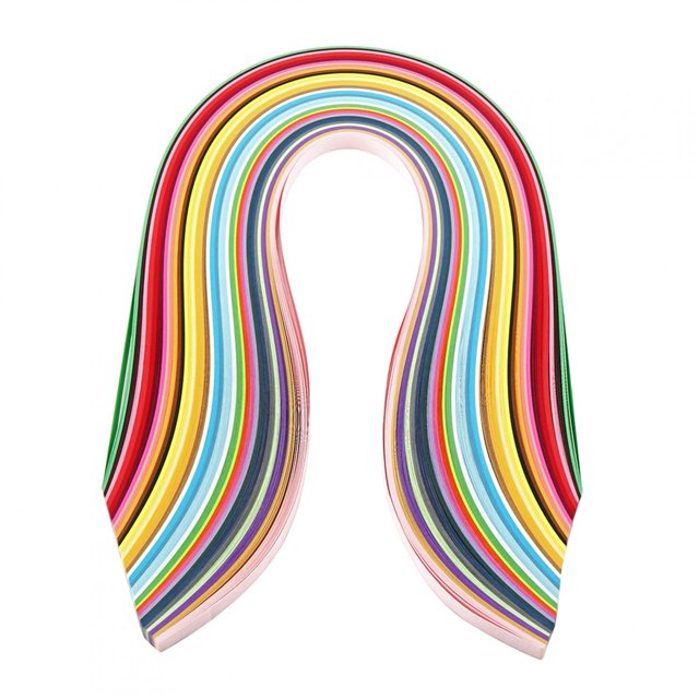 VIFER Paper Multi-Color 720 Pcs Quilling Paper Art Strips en 36 Colores(3mm)
