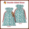 thumbnail image 2 of Honeii Cartoon Funny Goose Print Small Burlap Bags,Christmas Drawstring Treat Bags Gift Bags Reusable Candy Goodie Wrapping Bags for Holiday Party Favors Supplies -Small, 2 of 9