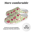 thumbnail image 6 of Lsque Dragon Fruit 1 Pattern Womens Comfort Cotton on Scuff With Memory Foam and Anti-skid Sole Slipper-46/47, 6 of 7