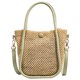thumbnail image 1 of Bolso Paja Hueco para Mujer Bolso Playa Gran Capacidad Bolsos para Verano (verde), 1 of 9