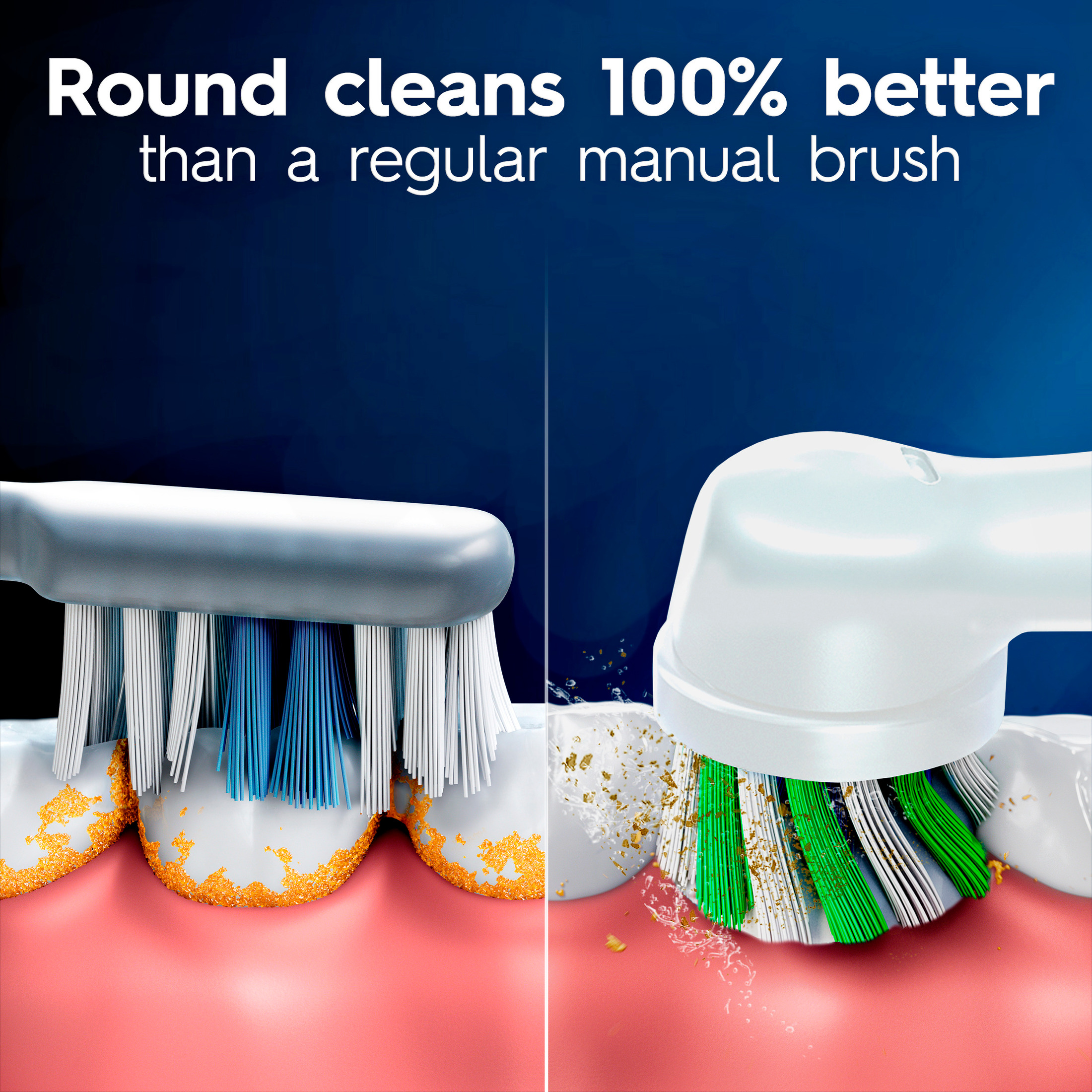 Oral-B CrossActionX Replacement Brush Heads, 4-Pack photo 4